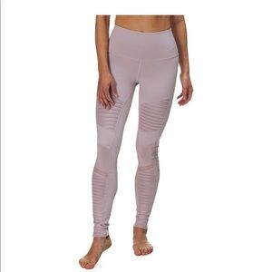 Alo yoga purple detail leggings